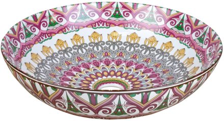 Раковина-чаша Bronze de Luxe Nafisa 40 6008 Разноцветная 