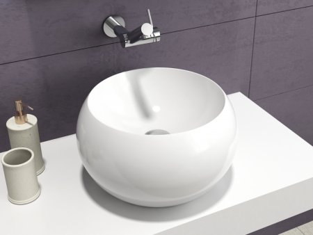 Раковина-чаша Montebianco Palla 38 12033 Белая 