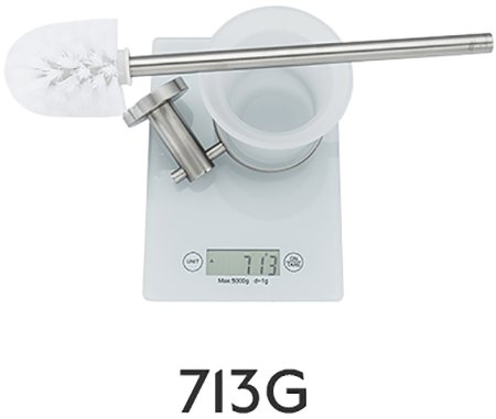 Ершик для унитаза Frap F301 F30110 Сатин 