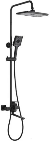 Душевая система Frap H71-6 F2471-6 Черная матовая 