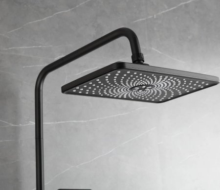 Душевая система Frap H71-6 F2471-6 Черная матовая 