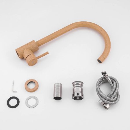 Смеситель для кухни Frap H899 F40899-3 Песочный 