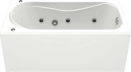 Акриловая ванна Bas Верона 150 см с г/м + средство 