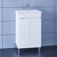 Тумба Санта Лондон 50 напольный с раковиной Фостер 50