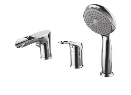 Смеситель для ванны на 3 отверстия Lemark Omega LM3145C хром 