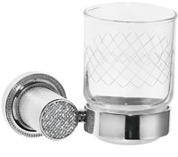 Стакан для зубных щеток Boheme Royal Cristal 10924-CR Хром
