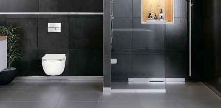 Душевой лоток Berges Wall 600 091056 с решеткой Хром глянец 