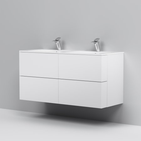Тумба с раковиной AM.PM Spirit 2.0 20425 (120 см.) белая 