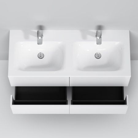 Тумба с раковиной AM.PM Spirit 2.0 20425 (120 см.) белая 