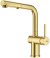 Смеситель для кухни с выдвижным изливом Raglo R86.49.03, золотой сатин 