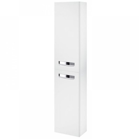Шкаф пенал Roca The Gap 35 ZRU9302883 R подвесной Белый глянцевый 