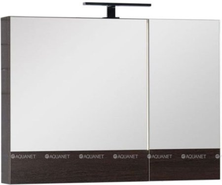 Зеркало-шкаф Aquanet Нота 90 венге 