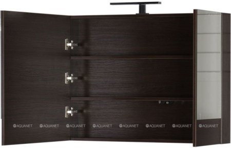 Зеркало-шкаф Aquanet Нота 90 венге 