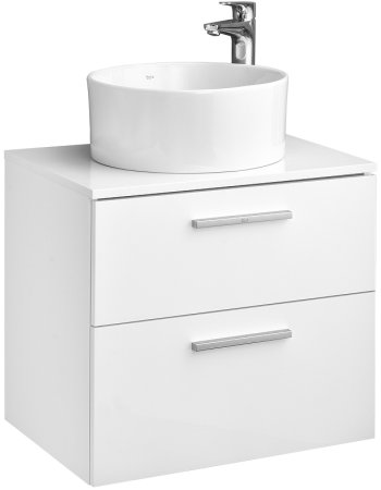 Тумба под раковину Roca Victoria 60 A857468806 подвесная Белый глянец 