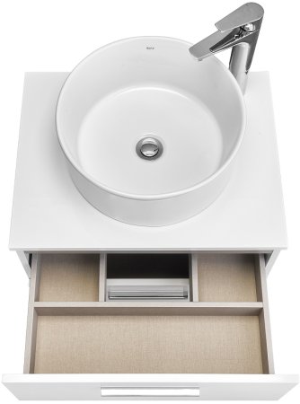 Тумба под раковину Roca Victoria 60 A857468806 подвесная Белый глянец 