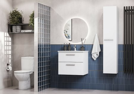 Тумба под раковину Roca Victoria 60 A857468806 подвесная Белый глянец 