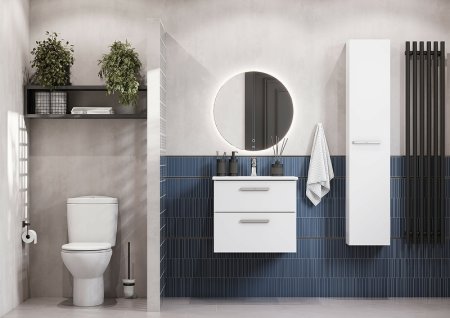 Тумба под раковину Roca Victoria 60 A857468806 подвесная Белый глянец 