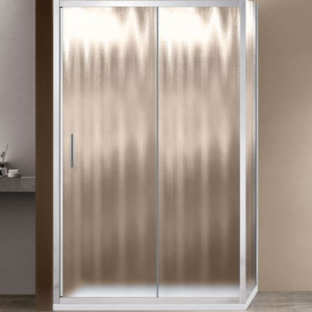 Душевой уголок Vincea Garda 150х80 VSR-1G8015CH профиль Хром стекло шиншилла 