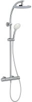 Душевая система Jacob Delafon Amelie E32851-CP с термостатом Хром глянцевый