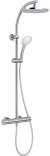 Душевая система Jacob Delafon Amelie E32851-CP с термостатом Хром глянцевый 