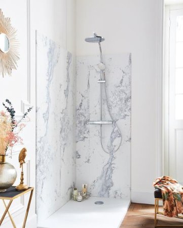 Душевая система Jacob Delafon Amelie E32851-CP с термостатом Хром глянцевый 