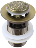 Донный клапан Bronze de Luxe 21964, бронза