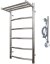 Электрический полотенцесушитель Point Афина PN04158PE П5 500x800 с полкой левый/правый Хром 