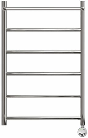 Электрический полотенцесушитель Point Афина PN04158PE П5 500x800 с полкой левый/правый Хром 