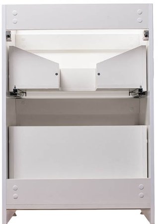 Тумба под раковину Style Line Даймонд 120 Люкс Plus Белый глянец 