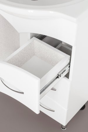 Тумба под раковину Style Line Эко Стандарт 22 Байкал 65 Белый глянец 