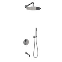 Душевая система RGW Shower Panels SP-55 встраиваемая, хром