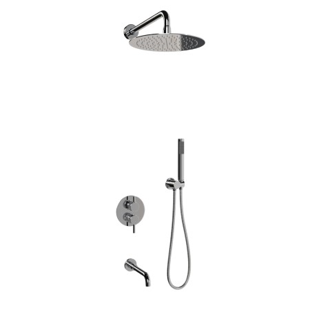 Душевая система RGW Shower Panels SP-55 встраиваемая, хром 
