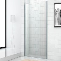 Душевая дверь в нишу Cezares Eco B-2-80-C-Cr стекло прозрачное