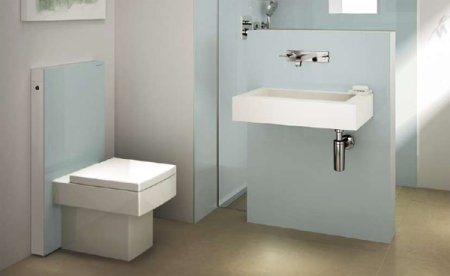 Сантехнический модуль для подвесных и напольных унитазов Geberit Monolith Standard 131.004.SK.1 