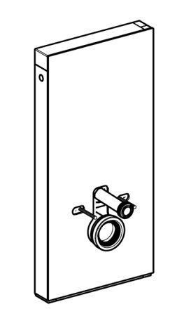 Сантехнический модуль для подвесных и напольных унитазов Geberit Monolith Standard 131.004.SK.1 