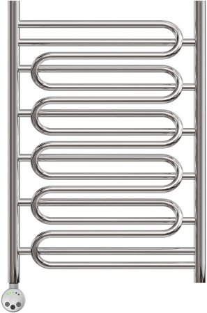 Полотенцесушитель электрический Point Юпитер премиум PN01158SE П7 500x800 левый/правый, хром 