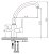 Смеситель для кухонной мойки Zorg Clean Water ZR 315 YF BR 