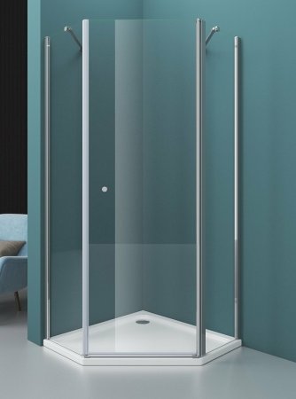 Душевой уголок BelBagno Etna 90х90 ETNA-P-1-90-C-Cr профиль Хром стекло прозрачное 