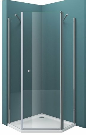 Душевой уголок BelBagno Etna 90х90 ETNA-P-1-90-C-Cr профиль Хром стекло прозрачное 