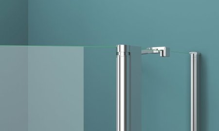 Душевой уголок BelBagno Etna 90х90 ETNA-P-1-90-C-Cr профиль Хром стекло прозрачное 