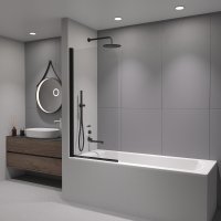 Шторка на ванну RGW SC-109B 700