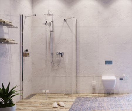 Душевой уголок WasserKRAFT Aller White 10H10LW 120x100 см 