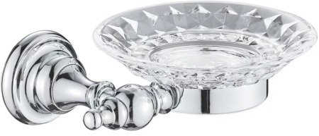 Мыльница Rose RG1103, хром 