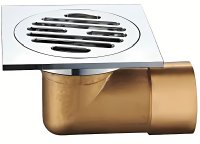 Душевой трап Gappo G81053 с решеткой Хром Душевой трап Gappo G81053 с решеткой Хром