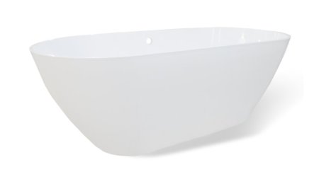 Ванна отдельностоящая из литьевого мрамора Эстет Майями 180.5x78.5 