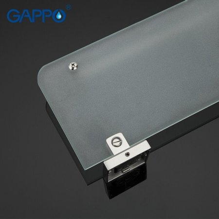 Стеклянная полка Gappo G17 G1707 Сатин 