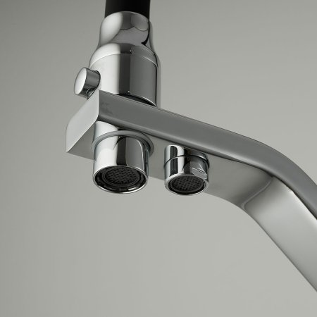 Смеситель для кухни Gappo G18 G4318 Хром Черный 