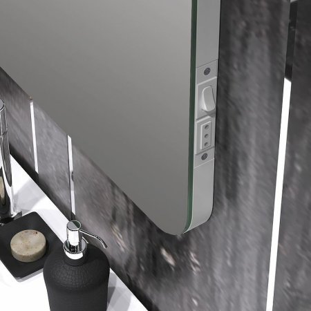 Зеркало Opadiris Арабеско 80 Z0000012625 с подсветкой с кнопочным выключателем 