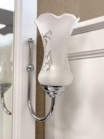 Зеркало Opadiris Риспекто 105 Z0000012655 Белое матовое 