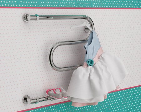 Полотенцесушитель водяной Сунержа М-образный 60x40 с 2 полками 